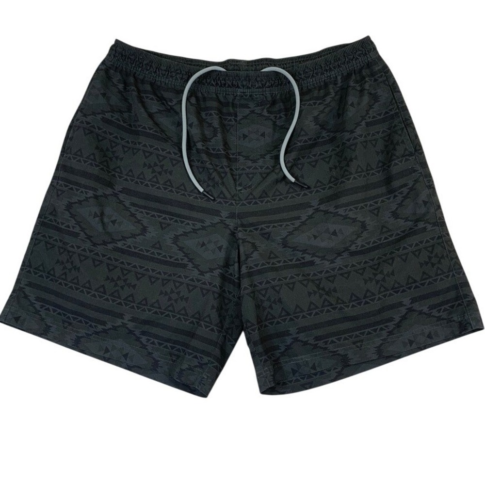 Chubbies Mens 2XL Ultimate Training Shorts 7" Inseam Aztec Print Grey Lined 1673